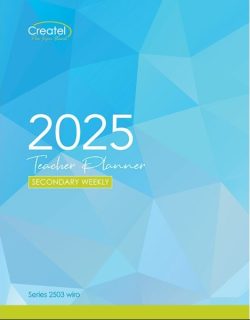 2025 Secondary Weekly Teacher Planner